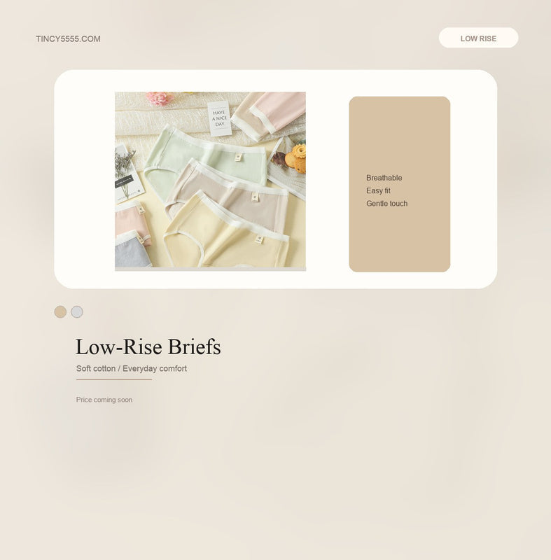 Low-Rise Briefs - Style 8719