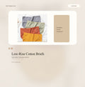 Low-Rise Cotton Briefs - Style 8502