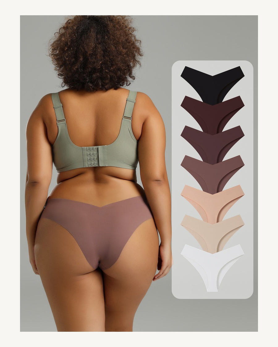 Mid-Rise Ice Silk Briefs - Style K6336