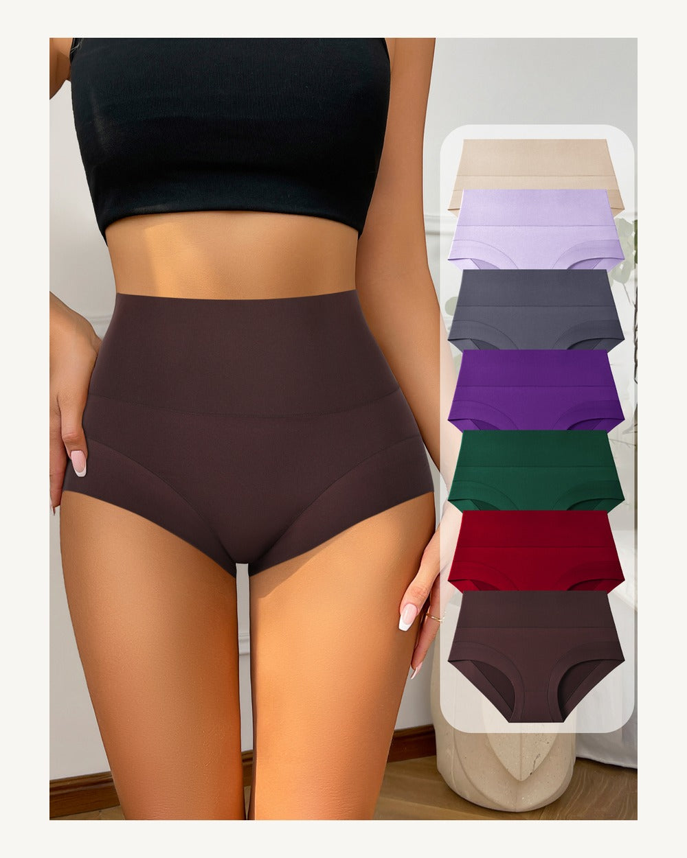 Mid-Rise Briefs - Style K6345