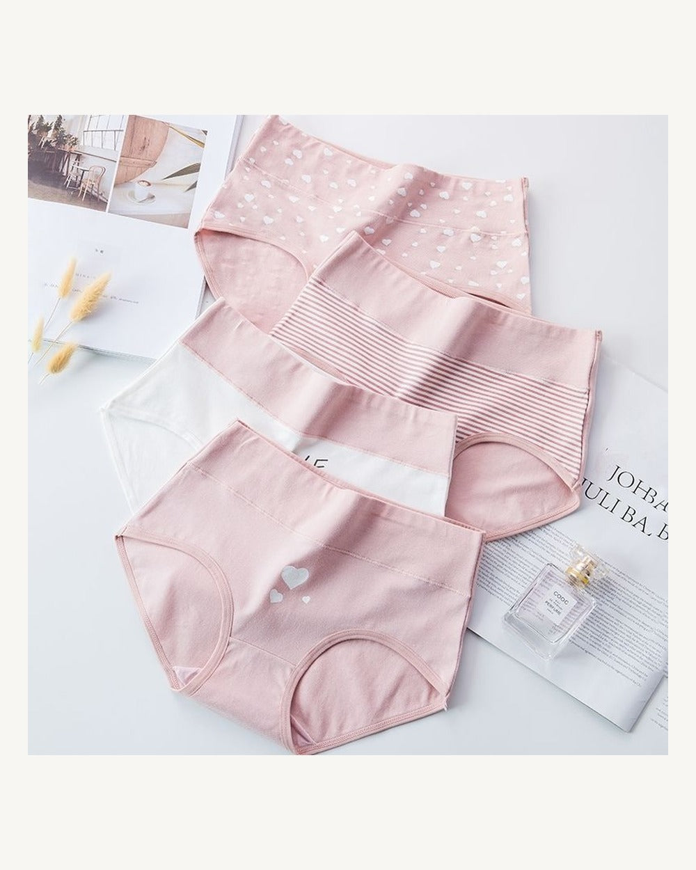 High-Waist Soft Stretch Briefs - Style K6411