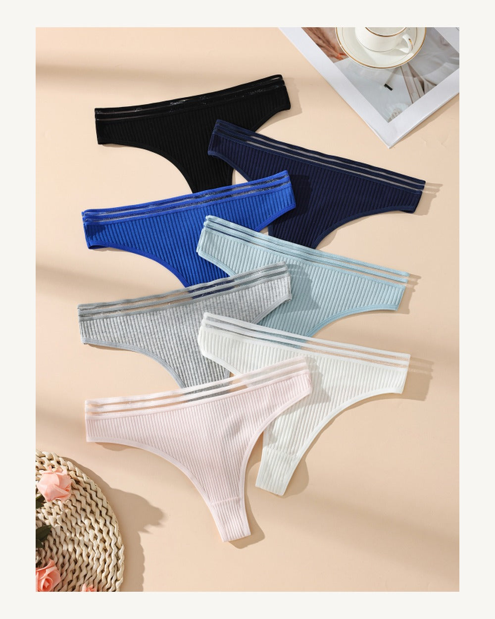 Mid-Rise Thong - Style K8319