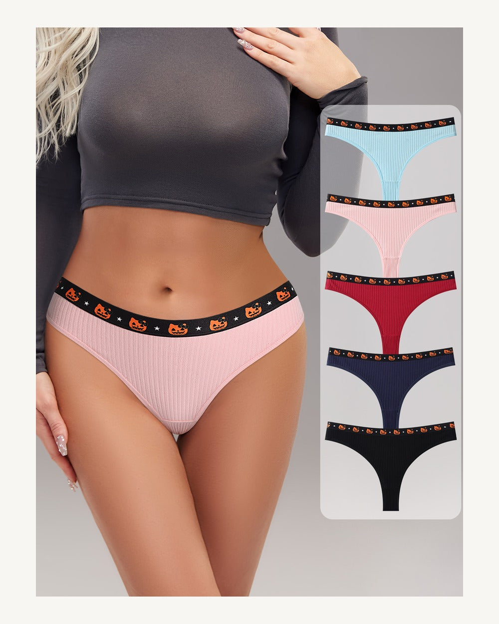 Mid-Rise Thong - Style K8345