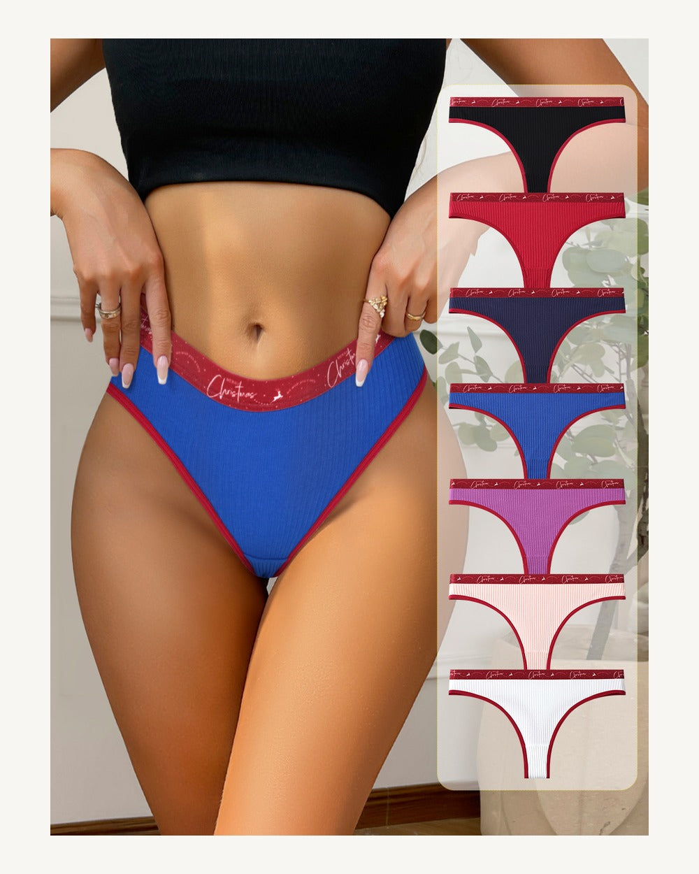 Mid-Rise Thong - Style K8348