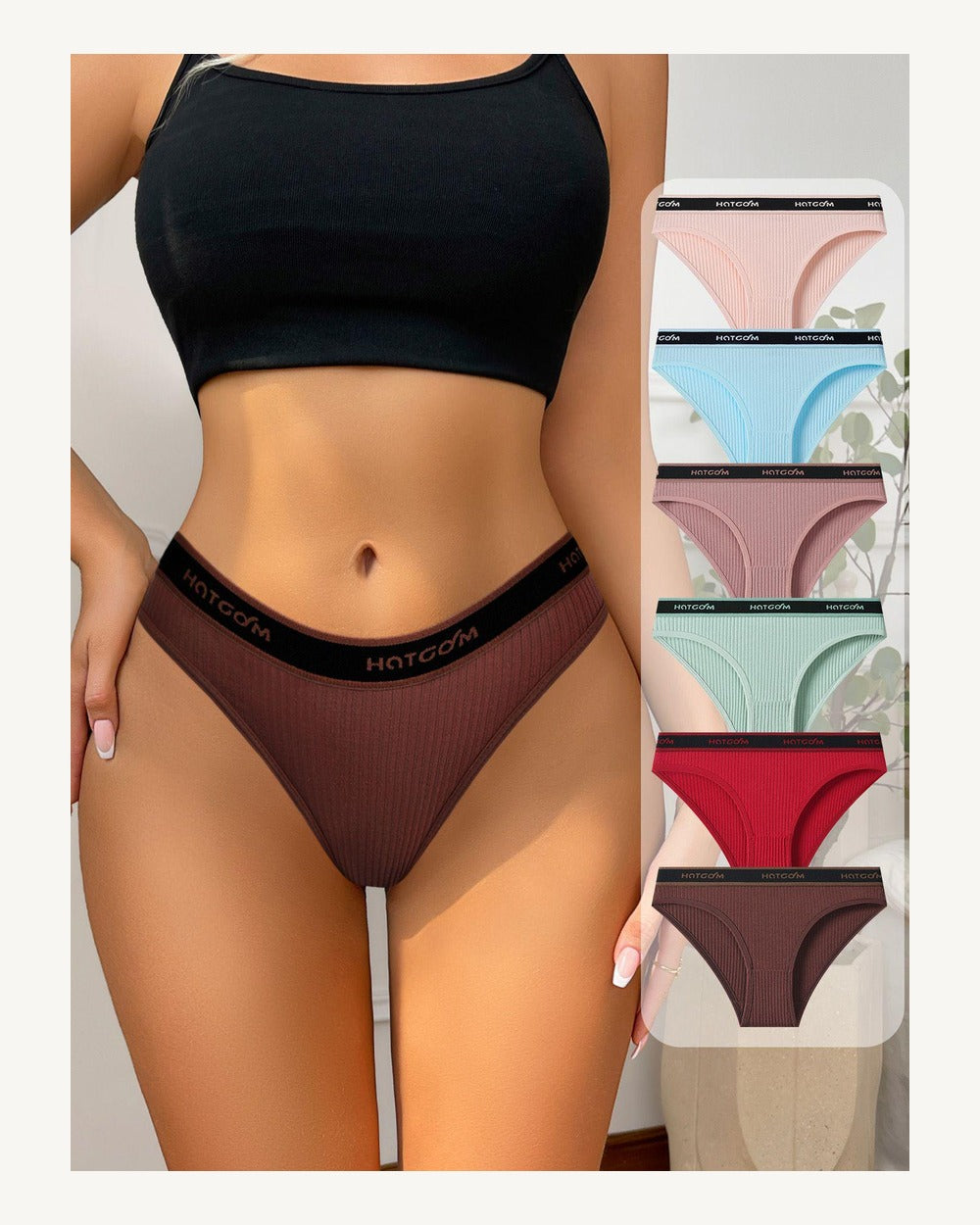 Mid-Rise Briefs - Style K8368