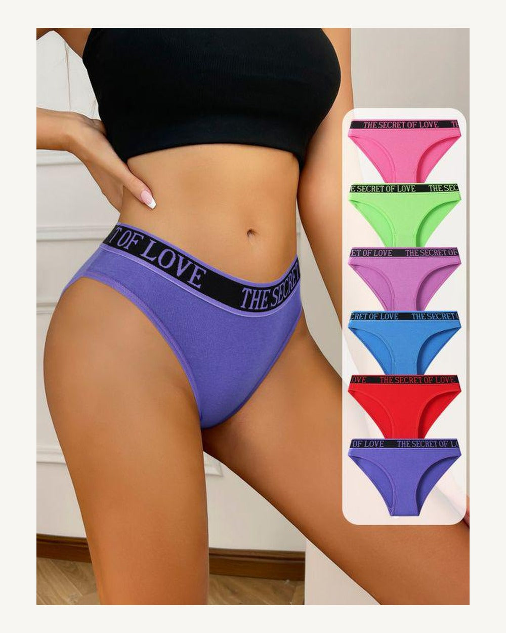 Mid-Rise Briefs - Style K8387