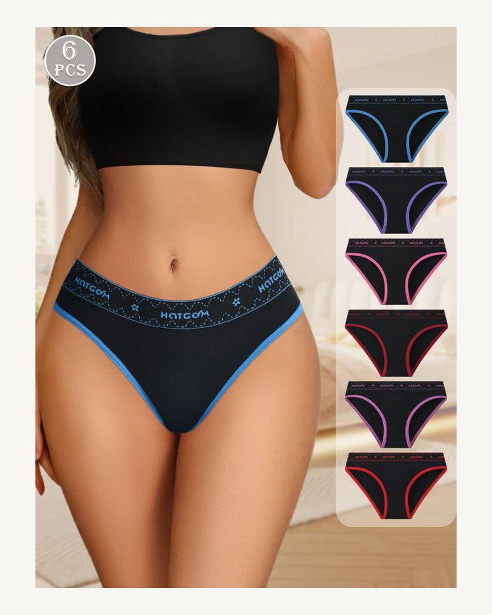 Mid-Rise Briefs - Style K8391