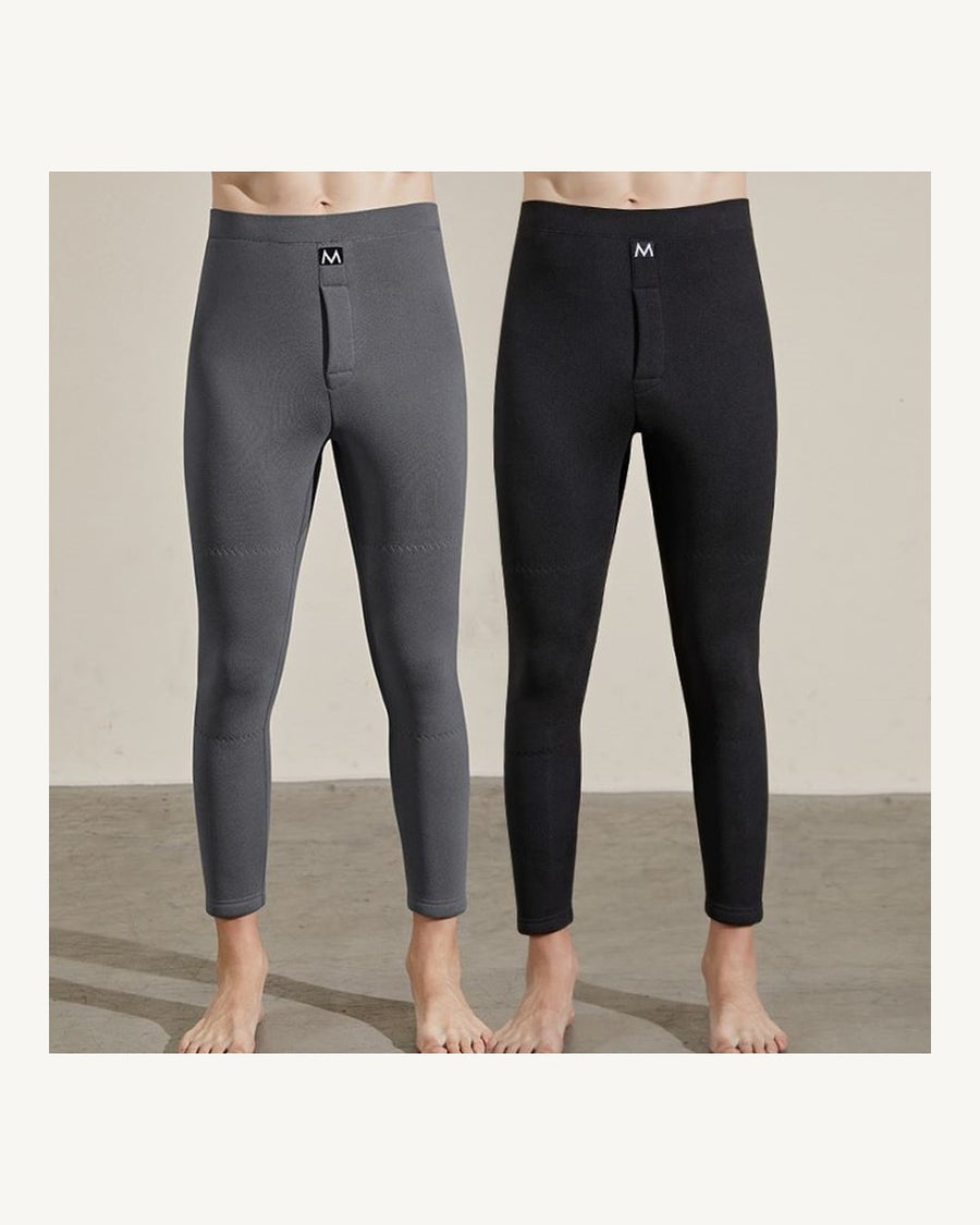 Men's Wool-Knee Thermal Pants - Style 997