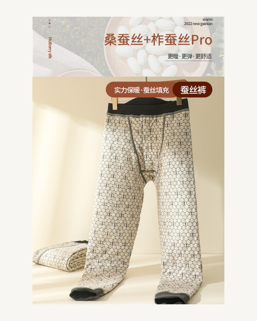 Men's Wool-Silk Thermal Pants - Style 999